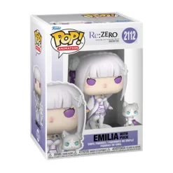 Pop! Animation Re: Zero Figura de Vinilo Emilia con Puck>Funko Online