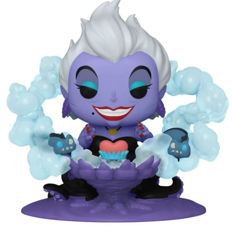 Funko Pop! Deluxe Disney Villains Figura de Vinilo Ursula en el Trono>La sirenita Sale