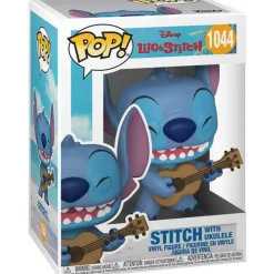 Pop! Disney Lilo y Stitch Figura de Vinilo Stitch con Ukelele>Funko Outlet