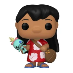 Pop! Disney Lilo y Stitch Figura de Vinilo Lilo con Scrump>Funko