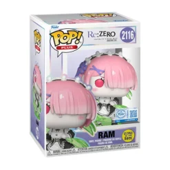 Pop! Plus Re:Zero Figura de Vinilo Ram Brilla en la Oscuridad>Funko New