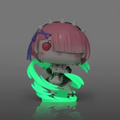 Pop! Plus Re:Zero Figura de Vinilo Ram Brilla en la Oscuridad><noscript><img width=