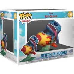 Pop! Rides Disney Lilo Y Stitch Figura de Vinilo Stitch en Cohete>Funko New