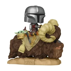 Funko Pop! Mandalorian Figura de Vinilo The Mandalorian y The Child en Bantha>Star wars Sale