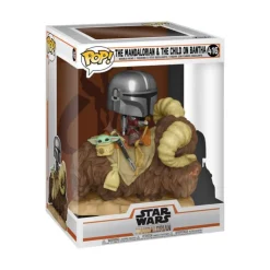 Funko Pop! Mandalorian Figura de Vinilo The Mandalorian y The Child en Bantha>Star wars Sale