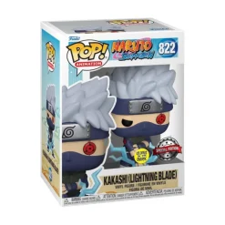 Pop! Tees Naruto Shippuden Pack Figura Kakashi Edición Especial Brilla en la Oscuridad con Camiseta Talla XL><noscript><img width=