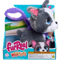 FurReal Walk-A-Lots Bulldog Francés Peluche Interactivo>Fur real friends New