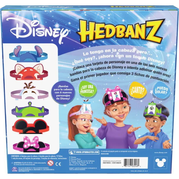 Hedbanz Juego de Mesa>Disney