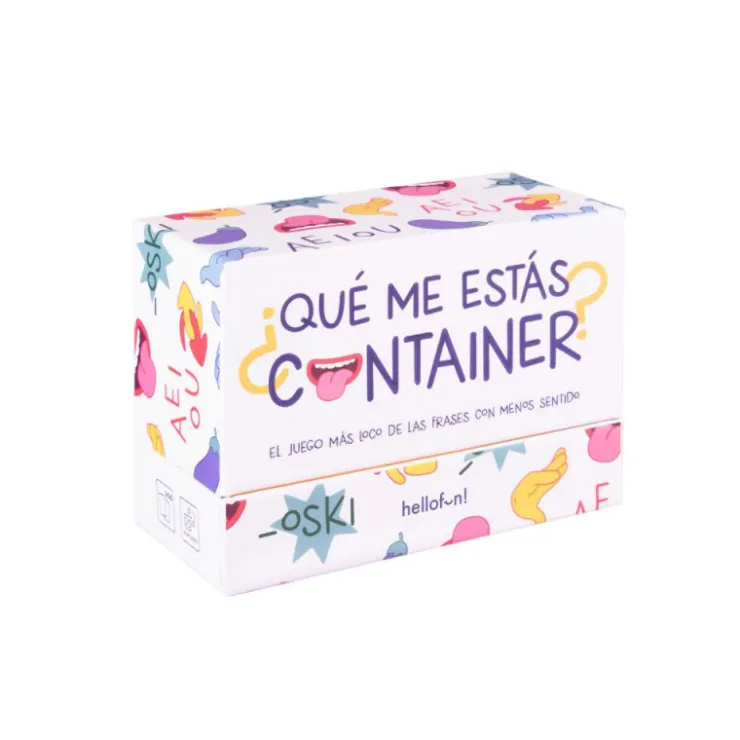 Hello Fun ¿Qué me estás Container? Juego de Mesa>Otras marcas Online