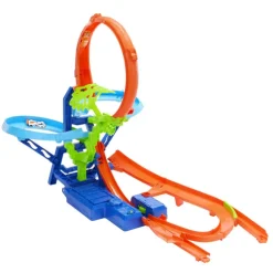 Hot Wheel Conjunto de Pista de Acrobacias Choque en el Aire con Coche>Hot wheels Hot