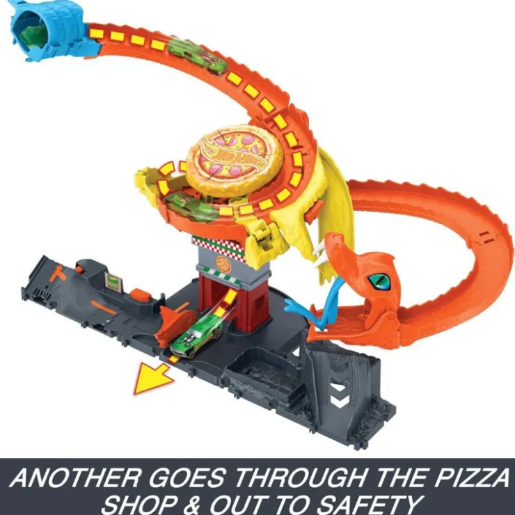 City Ataque Pizza Slam Cobra>Hot wheels