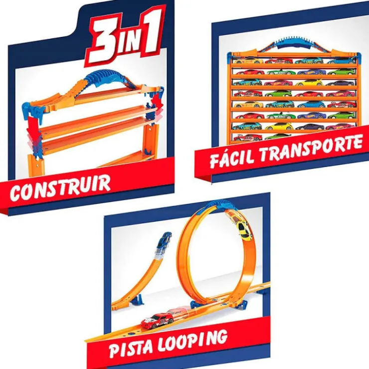 Maletín Portacoches 3 en 1>Hot wheels Clearance