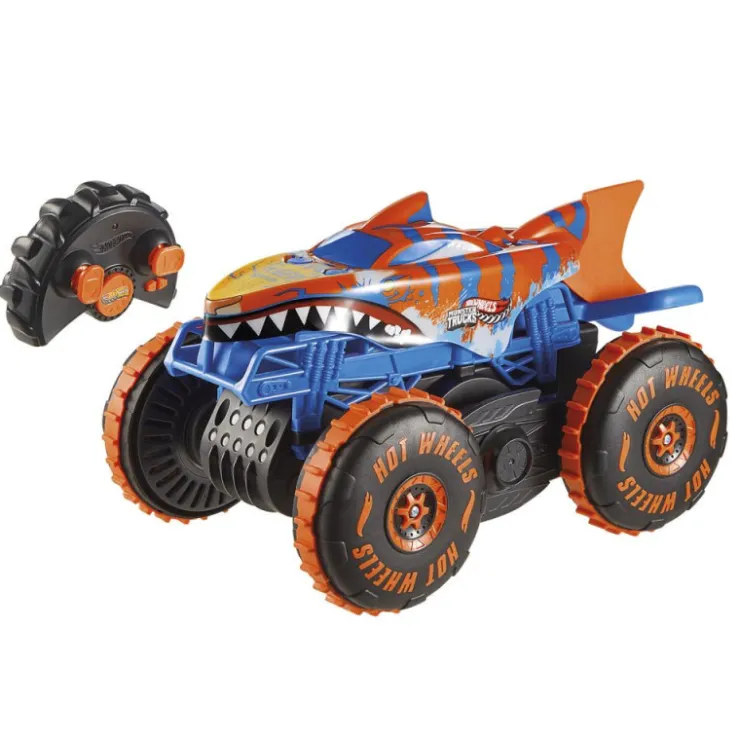 Monster Truck Tiger Shark>Hot wheels