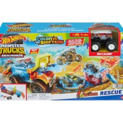 Monster Trucks Arena Smashers Color Shifters 5 Alarm Rescue>Hot wheels Clearance