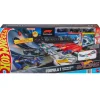 Racing Conjunto Circuito de Gran Premio de Formula 1 con 3 Coches>Hot wheels Outlet