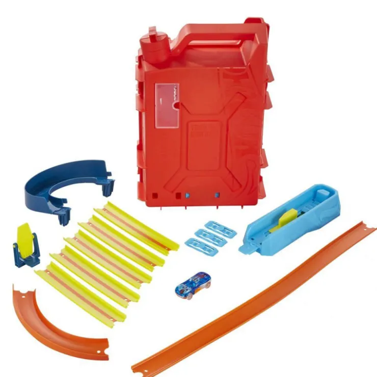 Track Builder Bidón de Acrobacias>Hot wheels Online