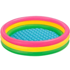 INTEX Piscina Hinchable 3 Aros con Suelo Acolchado 147 x 33 cm>Otras marcas Hot