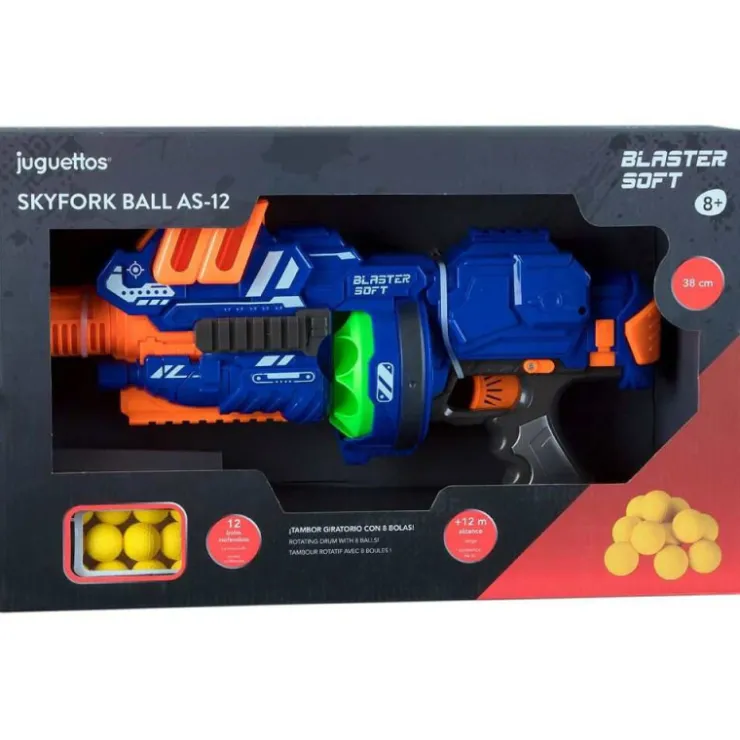 Blaster Soft Pistola Skyfork Ball AS-12>Juguettos Hot