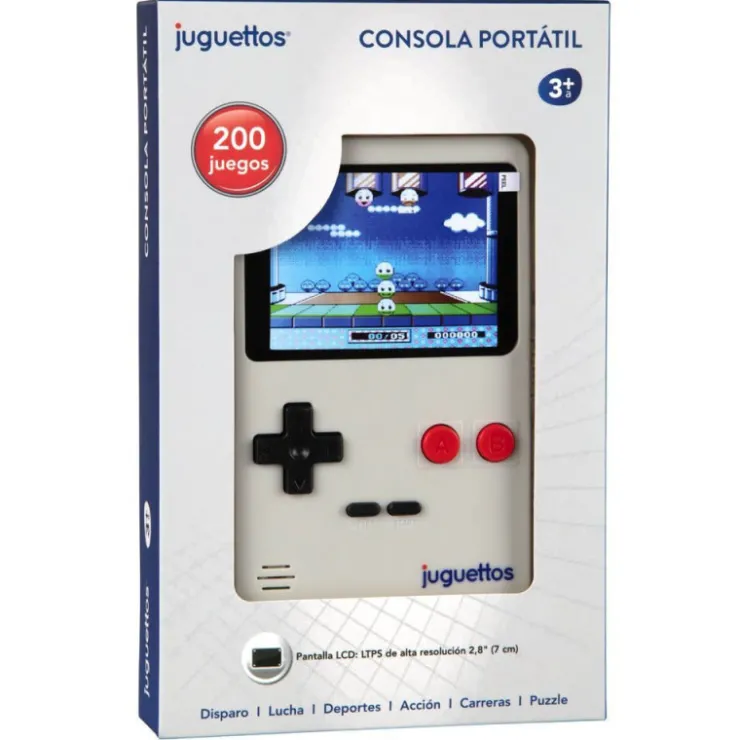 Consola Portátil 200 Juegos>Juguettos New