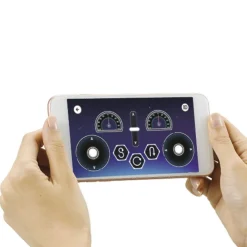 Construye Tu Coche De Carreras Radio Control Azul><noscript><img width=