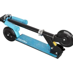 Patinete de Aluminio Negro y Azul>Juguettos Online