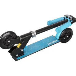 Patinete de Aluminio Negro y Azul><noscript><img width=