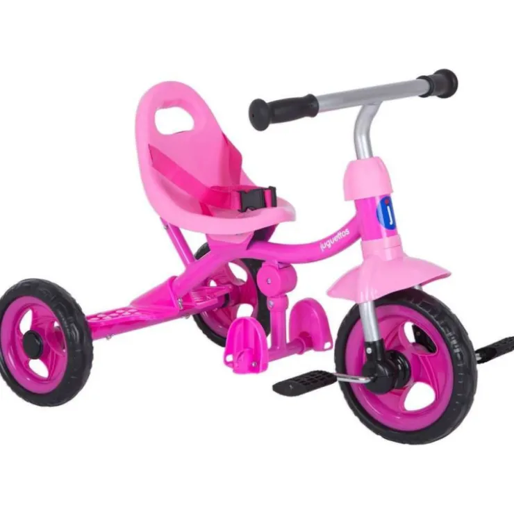 Triciclo 2 en 1 Rosa>Juguettos