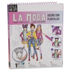 Kit Para Colorear Fashion Stencil & Style>Otras marcas New