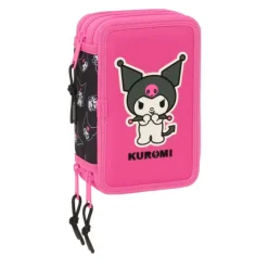 Kuromi Plumier Triple 37 Piezas>
