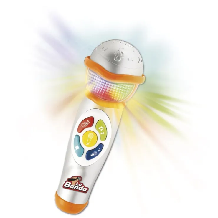 Micrófono con Luz y Efectos>La banda New