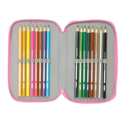 La Casa de Muñecas de Gabby Confetti Plumier Triple 37 Piezas><noscript><img width=