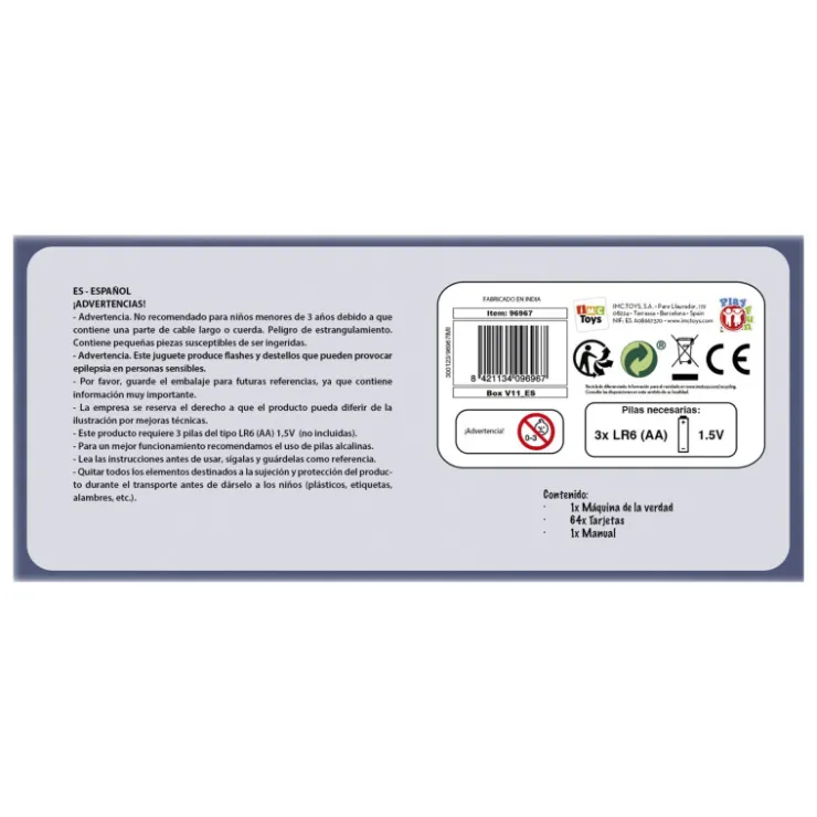 La Máquina de la Verdad Juego de Mesa>Otras marcas Outlet