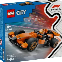 City Project Alicia 2025 Piloto de F1 con Coche McLaren - 60442>Lego Discount