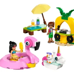 Friends Fiesta en la Piscina con Flamenco y Unicornio - 42658>Lego Hot