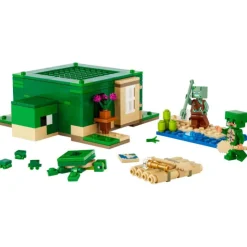 Minecraft La Casa-Tortuga De La Playa - 21254>Lego Discount
