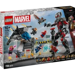 Súper Héroes Marvel Gran Batalla de Capitán América: Civil War - 76314>Lego New
