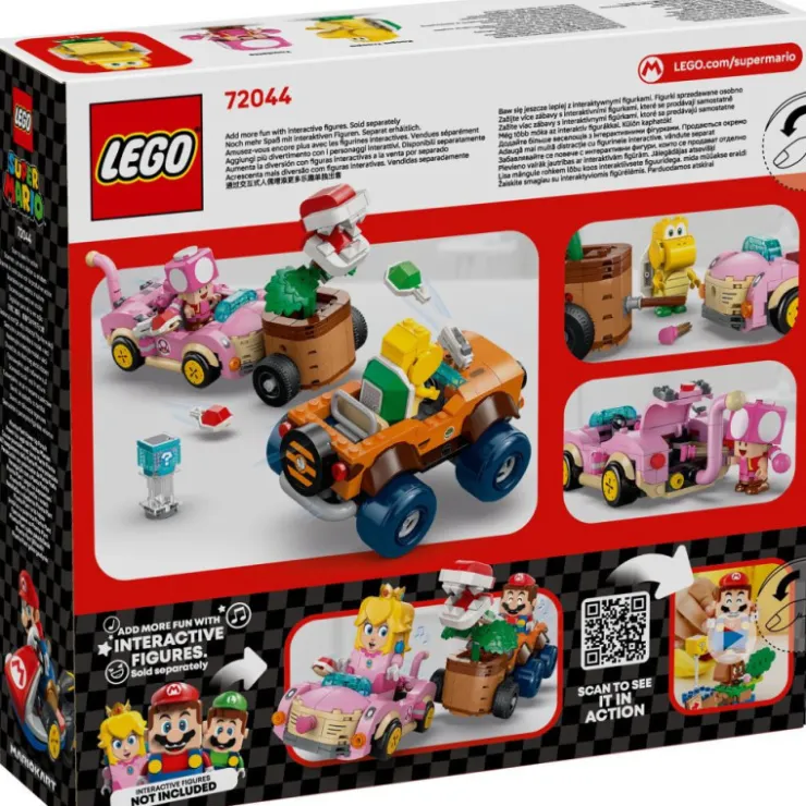 Super Mario - Mario Kart Persecución con Potenciador de Planta Piraña - 72044>Lego Sale