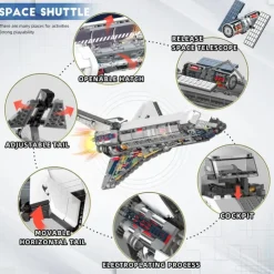 Madnesstoys Bricks Space Models Space shuttle><noscript><img width=