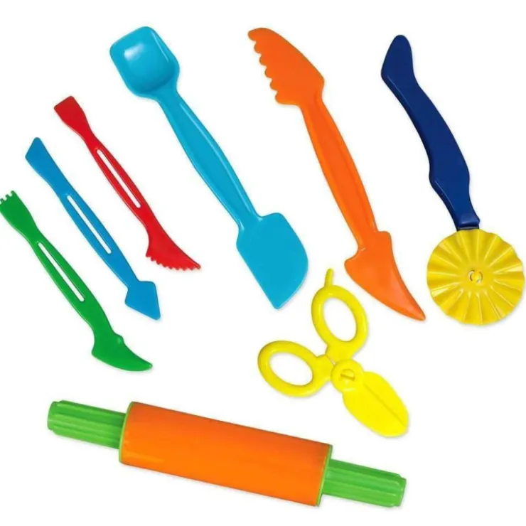 20 Botes de Pasta de Modelar con Accesorios>Manualidedos New