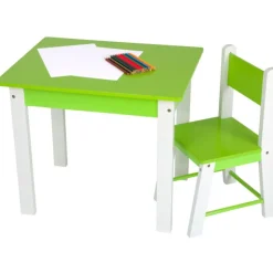 Mesa con Silla de Madera>Manualidedos Hot