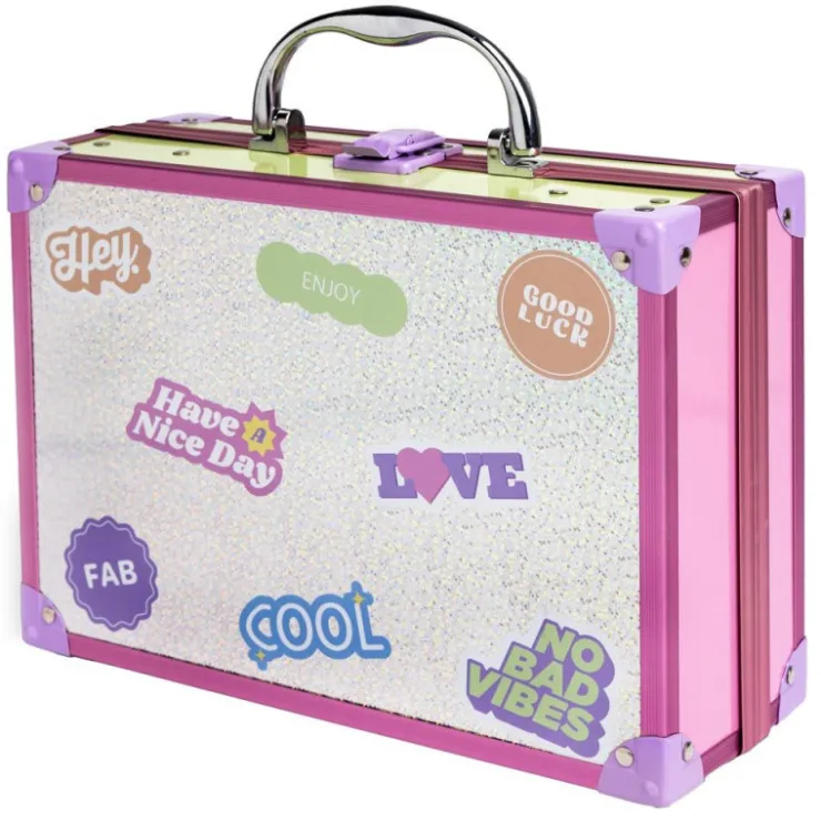 Supergirl Maletín de Maquillaje con Espejo y Luces Led>Martinelia