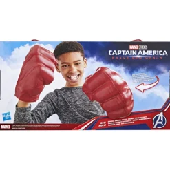 Marvel Capitán América Puños Gamma Destructores Hulk Rojo><noscript><img width=