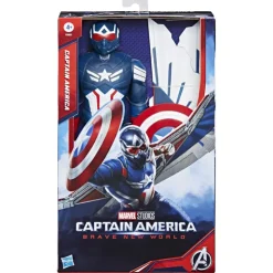 Capitán América Titan Hero Series Figura Deluxe>Marvel Clearance