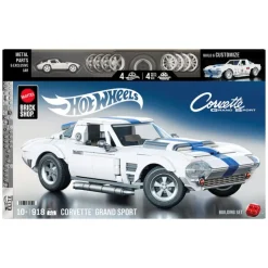 Mattel Brick Shop Hot Wheels Corvette Grand Sport Elite 918 Piezas>Otras marcas Online