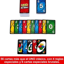 Juego de Cartas UNO Show'Em No Mercy>Mattel games Discount
