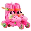 Patín 3 Ruedas Rosa Talla S>Megaventura Hot