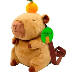 Mochila Peluche Capibara 3D 30 cm>Otras marcas New