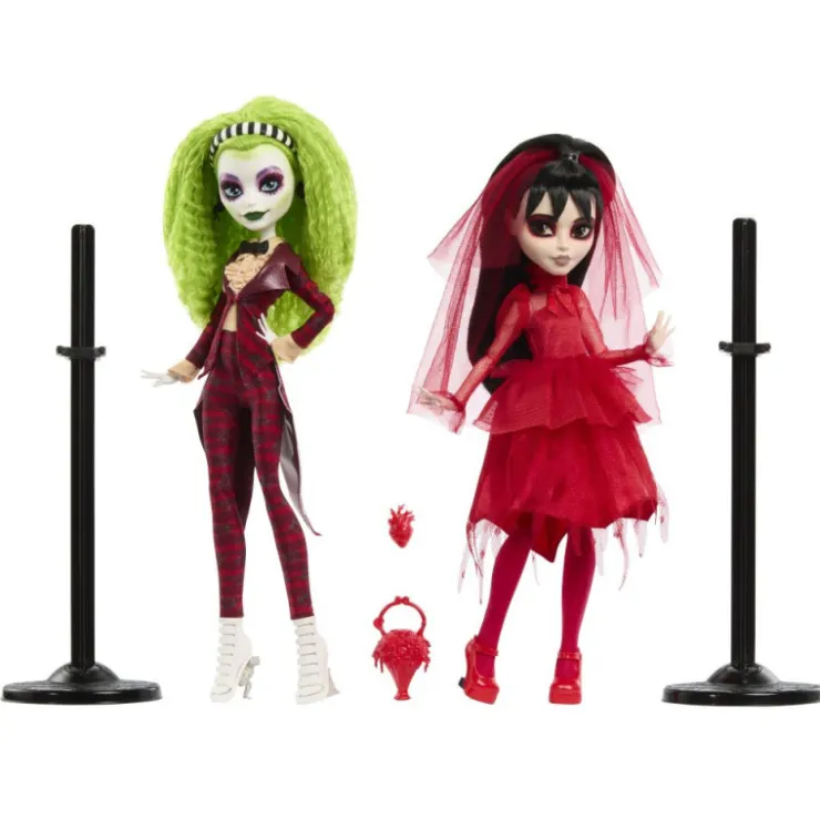 Beetlejuice Beetlejuice Pack de 2 Muñecas de Colección de Beetlejuice y Lydia>Monster high Hot