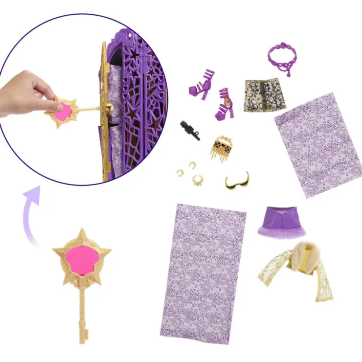 Conjunto de Juego de Clawdeen Wolf de Skulltimate Secrets Hauntlywood Mysteries>Monster high Discount
