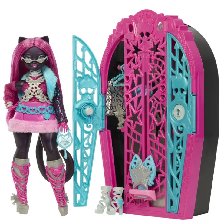 Conjunto de Juego de Catty Noir de Skulltimate Secrets Hauntlywood Mysteries>Monster high Hot